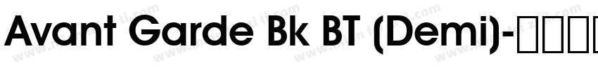 Avant Garde Bk BT (Demi)字体转换